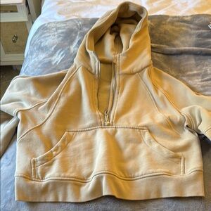 Lululemon Scuba Half Zip Hoodie in Trench